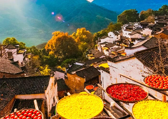 黄山上饶5日游: 黄山+宏村+婺源篁岭+望仙谷（日出+日落+夜景）