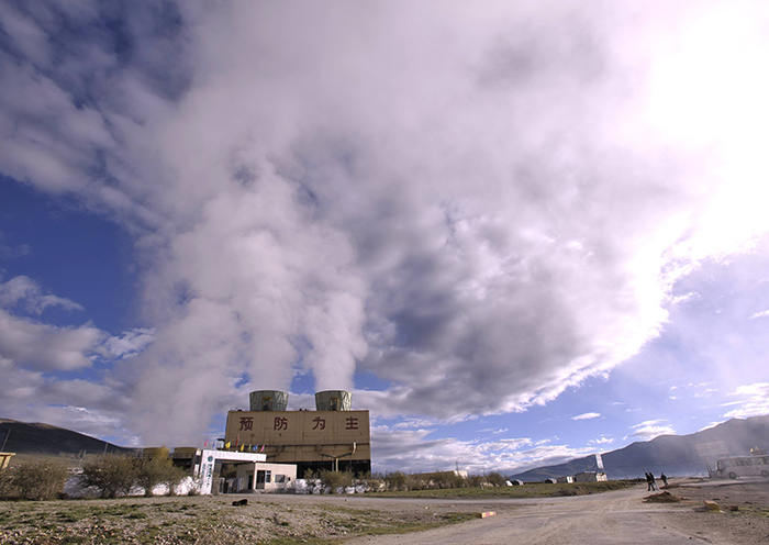 Day 10 Yangpachen Hot Spring, where there are both indoor and outdoor swimming pools filled with geothermal hot spring water. 
