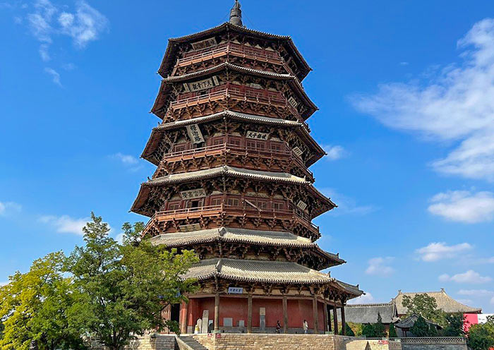 山西大同应县木塔